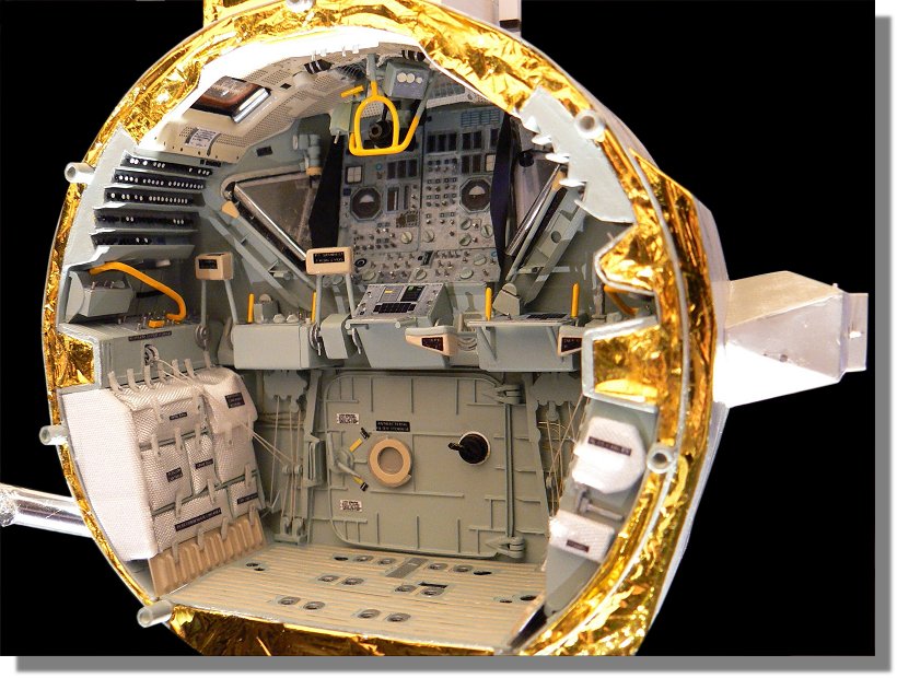 image of lunar lander cockpit